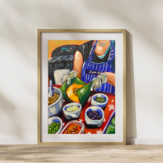 "Making Hallacas" Art Print