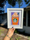 "PSL" Study 6x8 Framed