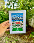 "Iraq WC '26" Matted Frame