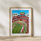 "Noles Football" Art Print