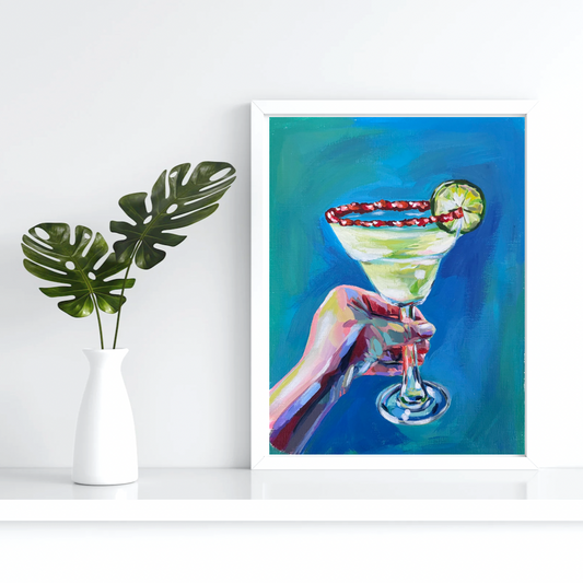 "Margarita Study" 9x12 Unframed