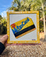 "Metrocard" 8x8 Framed