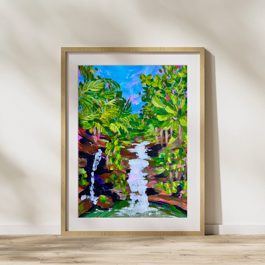 "Un Aguacero" Art Print