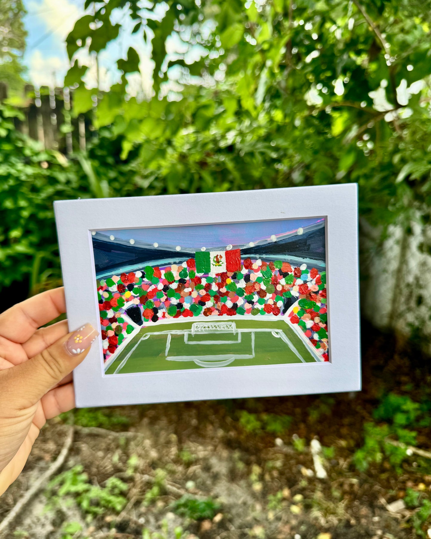 "Mexico WC '26" Matted Frame