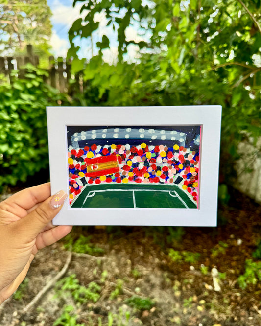 "Spain WC '26" Matted Frame