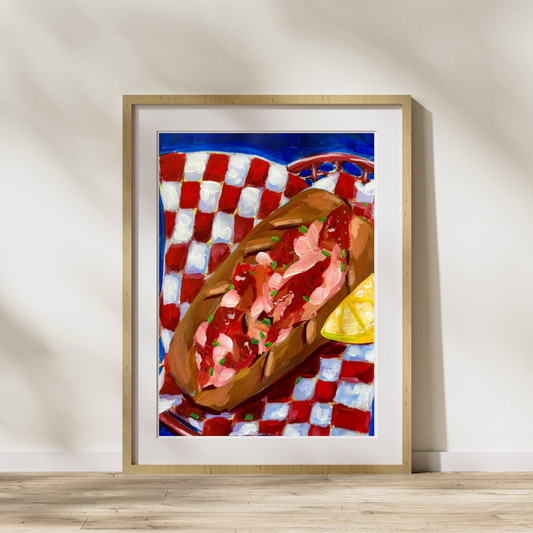 "Lobster Roll" Art Print