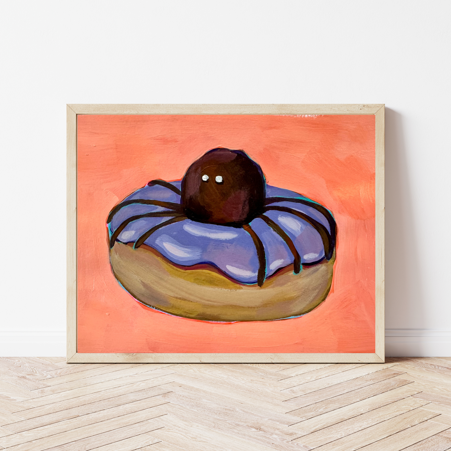 "Donut Spidey" Art Print