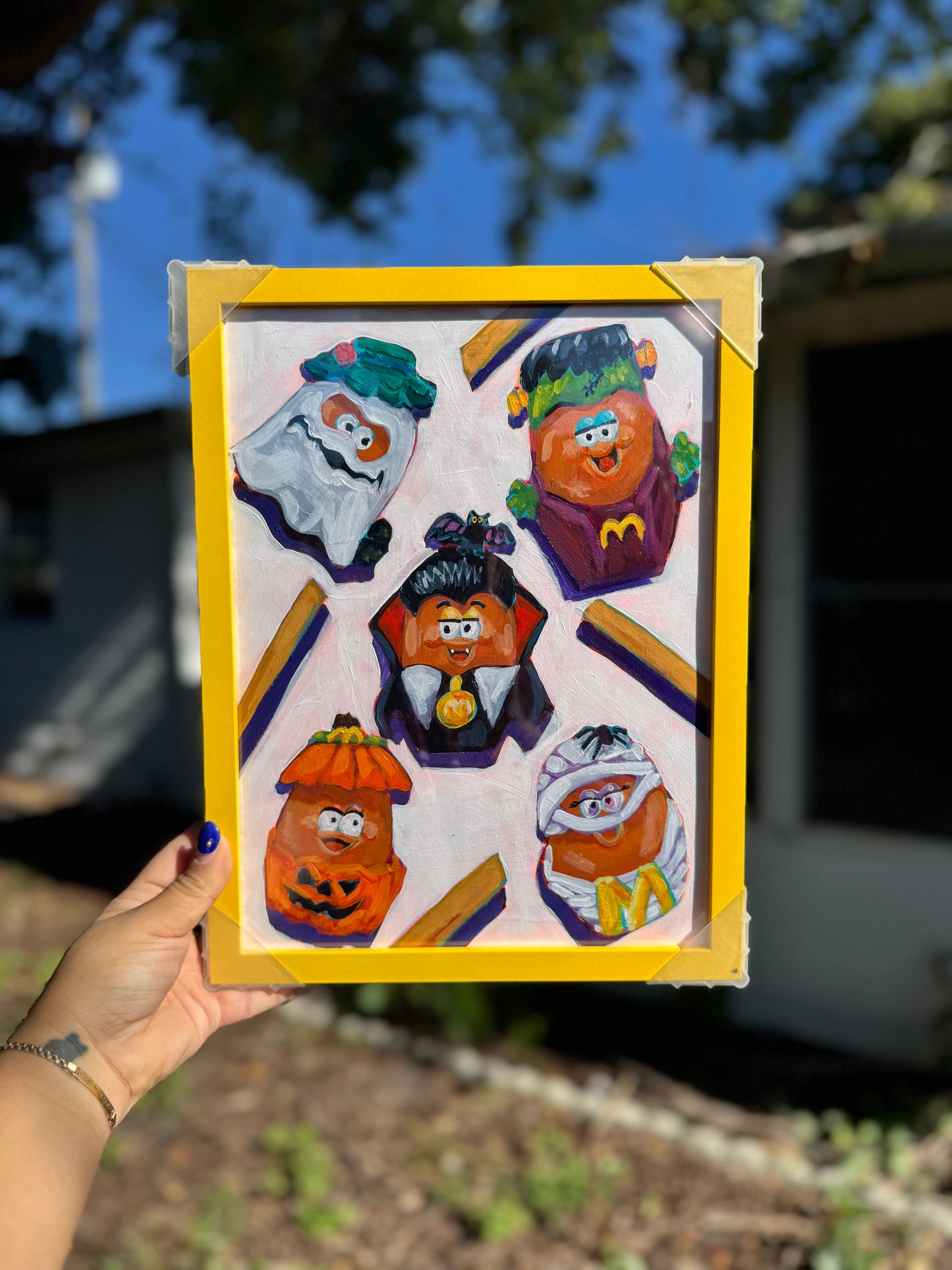 "Halloween Nuggies" 9x12
