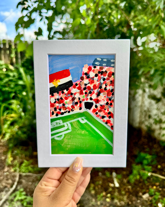 "Egypt WC '26" Matted Frames