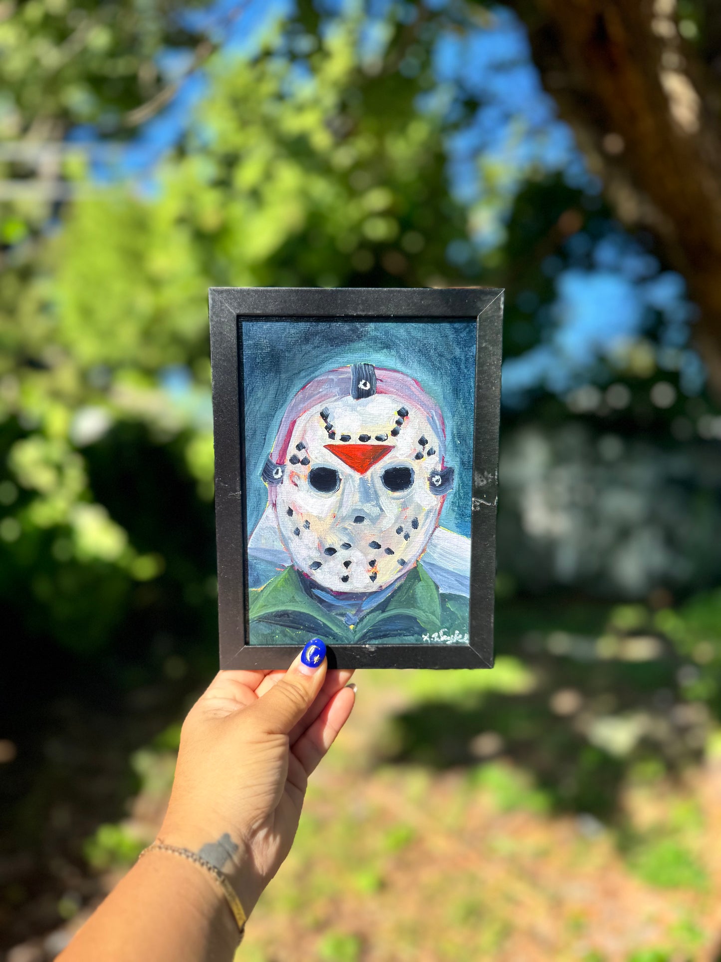"Jason Voorhees" 5x7 Framed