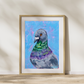 "NYC Pigeon" Art Print