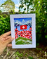 "Switzerland WC '26" Matted Frame