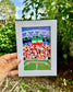 "Iran WC '26" Matted Frame