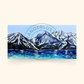 "Jenny Lake" 12x24 Unframed