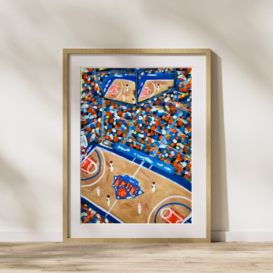 "Knicks in 5" Art Print