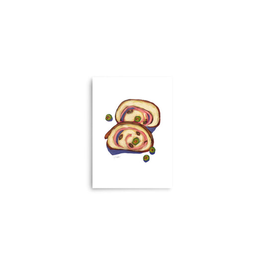 "Pan de Jamon" Art Print