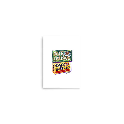 "Cafe" Art Print