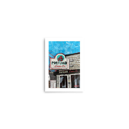 "Portland Lobster Co." Art Print