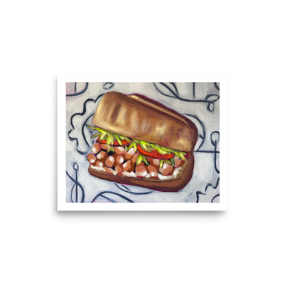 "Chicken Tender Sub" Art Print