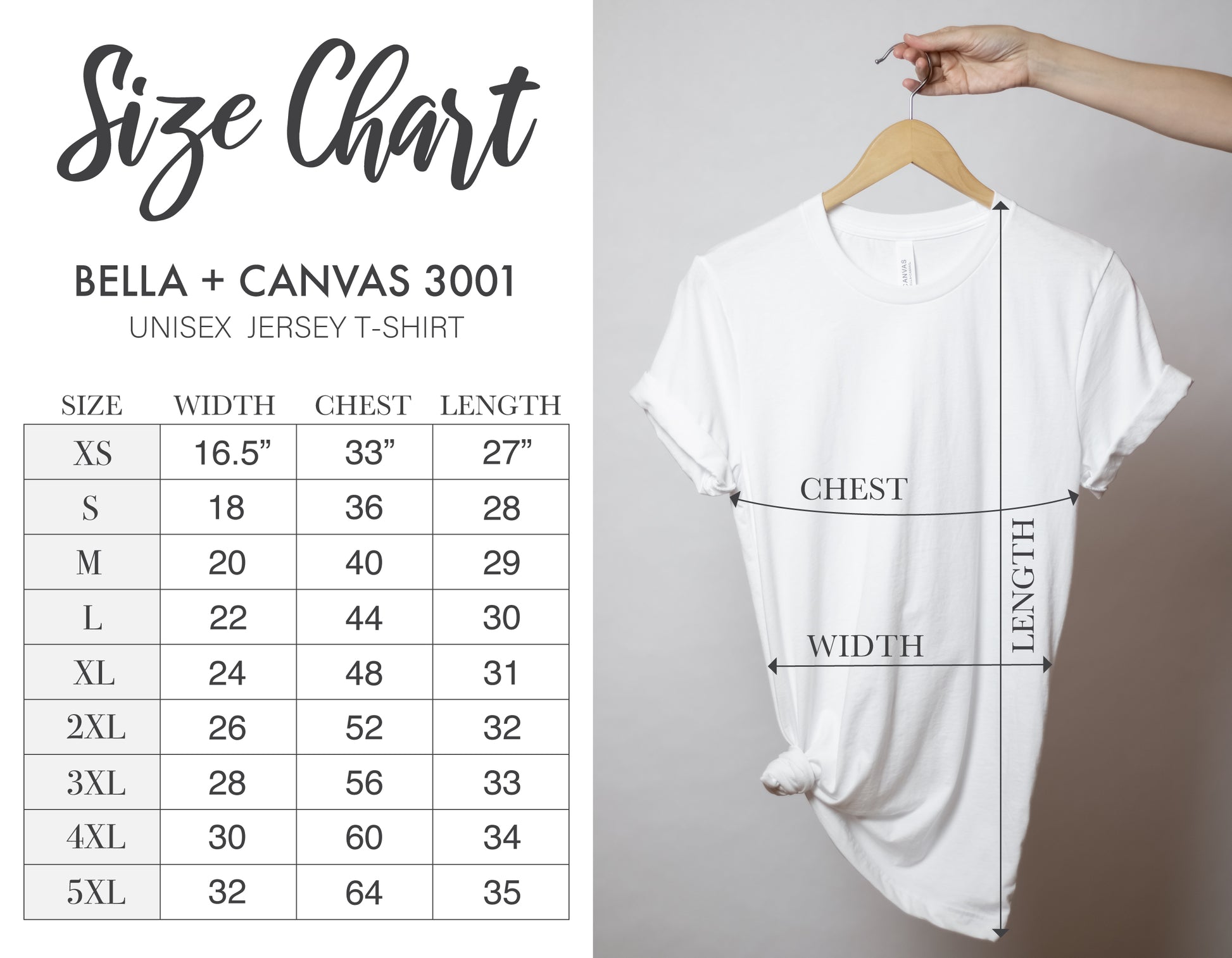 Alexandra Graph Alexandra Size Chart