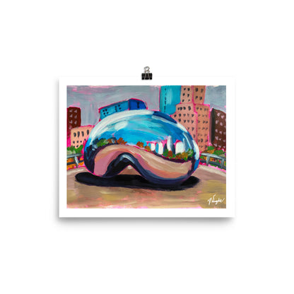 “Chicago Bean” Art Print